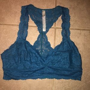 Free People Galloon Lace Racerback Bra